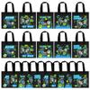 BANBALLON 20 PCS Video Game Party Favor Bags Gamer Gift Bags Treat Gift Bags for Kids Game On Birthday Party Video Game Theme Party Baby Shower Level Up Goodie Bags Supplies (GAME 01) view 1