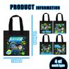 BANBALLON 20 PCS Video Game Party Favor Bags Gamer Gift Bags Treat Gift Bags for Kids Game On Birthday Party Video Game Theme Party Baby Shower Level Up Goodie Bags Supplies (GAME 01) view 2