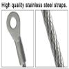 10 inches Stainless Steel Furniture Straps for Baby Proofing, No-Drill Furniture Anchors Earthquake Straps, Prevent Falling and Anti Tip TV Safety Straps, 6 Pcs view 3