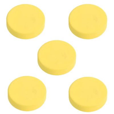 5pcs Boys and Girls Cartoon Furniture Drawer Pull Knob Silica Gel Cabinets Kitchen Handle Kids Bedroom Cabinet Dresser Knobs Pulls (Yellowround)