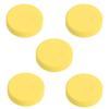 5pcs Boys and Girls Cartoon Furniture Drawer Pull Knob Silica Gel Cabinets Kitchen Handle Kids Bedroom Cabinet Dresser Knobs Pulls (Yellowround) view 1