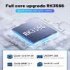 RG353V Retro Video Handheld Game Console Android 11+Linux System, 3.5 Inches IPS Screen 64G TF Card 4450 Classic Games RK3566 64bit Game Console Compatible with Bluetooth 4.2 and 5G WiFi view 3