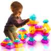 30-Piece Building Blocks Set for Kids - STEM Preschool Learning Activities Ages 3-6 Years Old, Light Table Compatible Educational Stacking Toys view 1