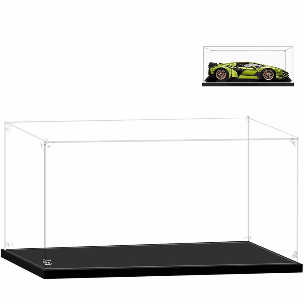 Building Block Acrylic Showcase Display Box, dustproof Display case for #42115 (Display case only Included, no kit)(3mm)
