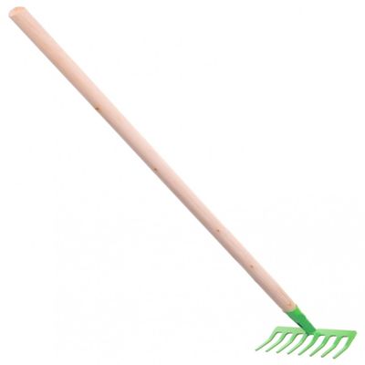 Rappa Metal rake green large 80 cm