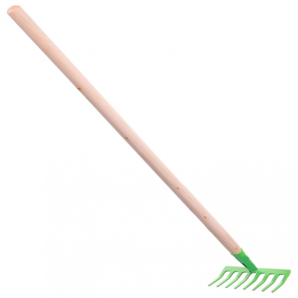 Rappa Metal rake green large 80 cm