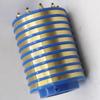 10 Ways,Generator Collector Ring,Bus Rings,Motor Collecting Ring, 10 Conductive Copper Slip Ring + Carbon Brush (Inner Diameter 50mm) view 2