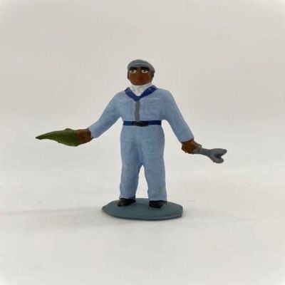 F970 Greenhills Vintage Mechanic for Scalextric Carrera etc 1.32 Scale - NEW