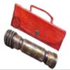 Antique Brass Optical Kaleidoscope Toys Handmade Working Brass Kaleidoscope Gift for Everyone 6 inch with Leather Box view 2