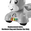 Replacement Parts for Fisher-Price Walk Bounce and Ride Pony - GJW90 ~ Replacement Parts Bag ~ Includes Axles, Hardware and Clacker Bar view 3