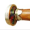 Antique Brass & Wood Optical Kaleidoscope Toys Handmade Working Brass Kaleidoscope Gift for Everyone 9 inch view 4