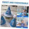 Hohopeti Birthday Hat Cute Birthday Party Headdress for Boys Girls Decor Stylish Photo Prop for Unforgettable Memories view 2