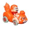 Hot Wheels RacerVerse Mei with Red Panda Ming 1:64 Scale Toy Car Optimized Track view 2