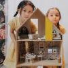 DECHOUS 20Pcs Miniature Dollhouse Wooden Picture Frames - Mini Dollhouse Wood Picture Frames Accessories Decoration for DIY Doll House Miniature Scene Crafts view 2