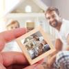 DECHOUS 20Pcs Miniature Dollhouse Wooden Picture Frames - Mini Dollhouse Wood Picture Frames Accessories Decoration for DIY Doll House Miniature Scene Crafts view 3