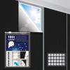 100% Blackout Curtains for Bedroom 79" x 57" Portable Blackout Shades Film No Drill Blackout Curtains Sunblock Window Cover Black Out Curtains for Nursery Dorm Room Office and Travel Windows view 1