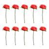 Opexicos 10Pcs Folding Rose/Rose Appearing Magic Tricks Flower Appearing Close Up Stage Street Magic view 1