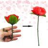 Opexicos 10Pcs Folding Rose/Rose Appearing Magic Tricks Flower Appearing Close Up Stage Street Magic view 4