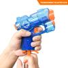 Banvih 2 Pack Mini Blaster Guns for Nerf, Easter Basket Stuffers for Kids, Small Toys Pistols for Boys Toddlers Ages 3-5 5-7 8-12 Year Olds Birthday Gifts - 20 Refill Foam Darts and 2 Wristbands view 3