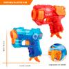 Banvih 2 Pack Mini Blaster Guns for Nerf, Easter Basket Stuffers for Kids, Small Toys Pistols for Boys Toddlers Ages 3-5 5-7 8-12 Year Olds Birthday Gifts - 20 Refill Foam Darts and 2 Wristbands view 4