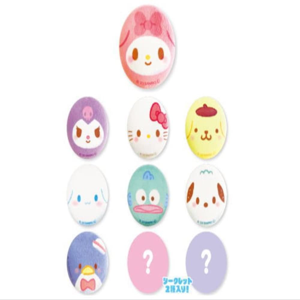 Tees Factory Sanrio Trading Hawahowa Can Badge Single Item (10 Types) SR-5542732HW