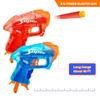 2 Pack Mini Blaster Guns Set for Nerf, Small Toys Pistol for Boys Easter Basket Stuffers for Kids Toddlers Age 3-5 5-7 8-12 Year Olds Birthday Gifts - 20 Refill Foam Darts 2 Wristbands view 3