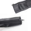 Zhouocea Baby Stroller Armrest Protective Cover, 2 Pcs Pushchair Handle Covers with Zipped Leather Baby Pushchair Strap Covers Baby Stroller Handle Covers(Black) (18 * 10.5 * 1.5) view 4
