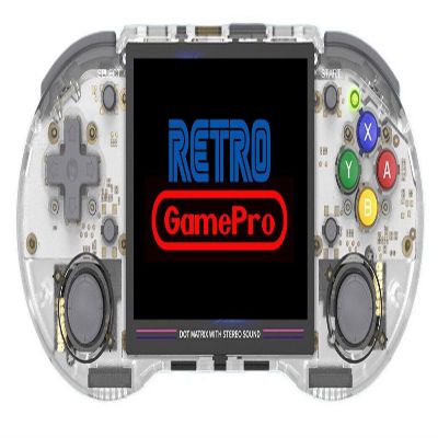 RG353PS Plug & Play Video Games 128G storage,RG353PS Handheld Game with 3.5-inch IPS Screen Supports HDMI Multimedia Network Playback,Bluetooth Gamepad (Anbernic RG353PS White)