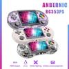 RG353PS Plug & Play Video Games 128G storage,RG353PS Handheld Game with 3.5-inch IPS Screen Supports HDMI Multimedia Network Playback,Bluetooth Gamepad (Anbernic RG353PS White) view 2