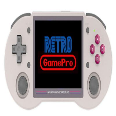 RG353PS Plug & Play Video Games 128G Tf Card RG353PS Handheld Game with 3.5-inch IPS Screen Supports HDMI Multimedia Network Playback,Bluetooth Gamepad (Anbernic RG353PS Gray)