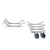 2 Pair Steel Shock Absorber Leaf Springs Suspension for WPL D12 B14 B24 B16 B36 RC Truck Car Upgrade Parts Accessories view 1