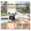 2-in-1 Mini 3 Pro Drone Spider Foldable Heightening Landing Gear Extensions+ Propeller Holder Clip Propeller Strap, For DJI Mini 3 Pro Accessories view 3