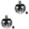 Toyvian 2pcs Educational Gyroscope Toy Metal Gyro for Kids Flipping Gyro Toys Rotating Decompression Kids Metal view 1