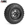 1.9 Beadlock Wheels, 4Pcs Carbon Fiber 1.9 Wheels, 1.41oz/Pcs Lightweight 1.9 Crawler Wheels for Axial SCX10 II SCX10 III Capra TF2 Element Enduro Redcat TRX4 Upgrades (D) view 2