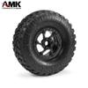 1.9 Beadlock Wheels, 4Pcs Carbon Fiber 1.9 Wheels, 1.41oz/Pcs Lightweight 1.9 Crawler Wheels for Axial SCX10 II SCX10 III Capra TF2 Element Enduro Redcat TRX4 Upgrades (B) view 2