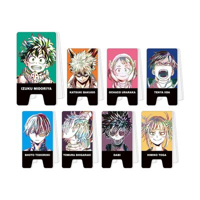 TV Anime My Hero Academia Trading ANI Art Vol. 2 Acrylic Standing Sign Style Memo Stand 8 Piece Box