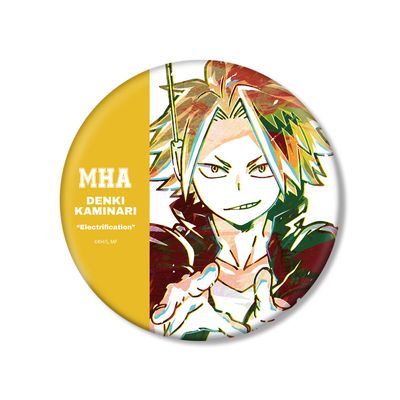 TV Anime My Hero Academia Uenari Denki ANI Art Vol. 1 Big Can Badge