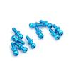 10Pcs M3 Metal Hex Ball Head Screws for Tamiya TT01 TT02 Sakura D5 1/10 RC Drift Car Spare Parts Universal (Color : Silver) view 4