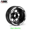 1.9 Beadlock Wheels, 4Pcs Carbon Fiber 1.9 Wheels, 1.41oz/Pcs Lightweight 1.9 Crawler Wheels for Axial SCX10 II SCX10 III Capra TF2 Element Enduro Redcat TRX4 Upgrades (C) view 4