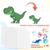 15 Pieces Printable Shrink Film Sheets Printable Shrink Art Paper for Inkjet Printer for Mothers Day Christmas Craft Making, 8.3 x 11.7 Inch / 21 x 29.5 cm view 4