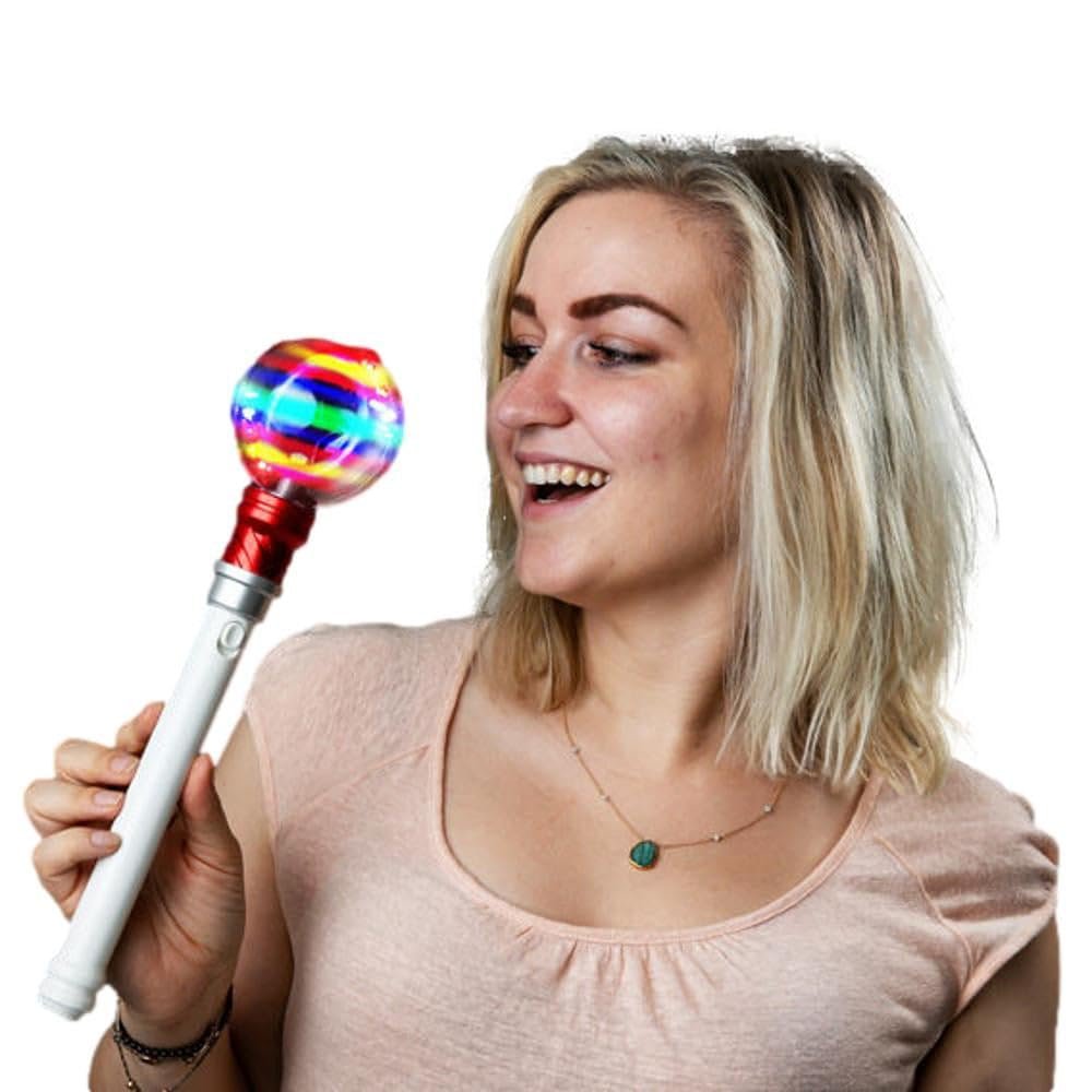 blinkee 12 Inch Spinning Supersphere Magic Ball Wand