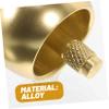 ibasenice 4pcs Kids Gyro Toys Metal Gyro Toys Gyroscope Kids Fidget for Rotating Funny view 3