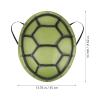 Ipetboom Turtle Shell Costume for Kids Halloween Cosplay Props 5-Pack Soft Turtle Shell with Elastic Band Party Dress up and Photo Props for Children S Costume Play view 3