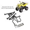 Front Suspension Shock Swing Arm Kit, Steel Alloy Upper Lower Swing Arm Kit 350mm Complete High Strength for Go Kart view 3