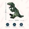 Snug A Babies Dinosaur Stuffed Animal  Soft and Snuggly Dino Plush Toy Set  Includes 1 Large Dinosaur Plush with 6 Baby Dino Plushies  Super Soft, Skin-Friendly, and Non-Fade Cuddly Stuffed Animals view 3