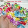 100 Packs Bulk Undersea Octopus Mermaid Turtle Shark Dolphin Fish Whale Mini Ocean Assorted fidgets for Kids Classroom Student Bubble Prizes, Summer Party Favors Gift view 3