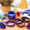 Aoriher Space Party Rubber Bracelets for Kids, Galaxy, Astronaut, Planet Silicone Wristbands for Outer Space Alien Theme Party Favors Classroom Prizes, Birthday Gift Goodie Bags Fillers(48 Pcs) view 4