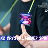 MAGICYOYO K2 Crystal Responsive Yoyo for Kids 8-12, Professional Fingerspin Trick Yo Yo for Advanced, Dual Purpose Mode with Unresponsive Bearing+12 Yo yo Strings+Yo-yo Case Bag (Pink Purple Gradient) view 3