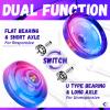 MAGICYOYO K2 Crystal Responsive Yoyo for Kids 8-12, Professional Fingerspin Trick Yo Yo for Advanced, Dual Purpose Mode with Unresponsive Bearing+12 Yo yo Strings+Yo-yo Case Bag (Pink Purple Gradient) view 4