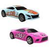 SuperFun 203-1/43 USB Power Slot Car Racing Set, Layout Size: 65"x37", LED Headlights, Lap Counter, Ages 8+ view 4